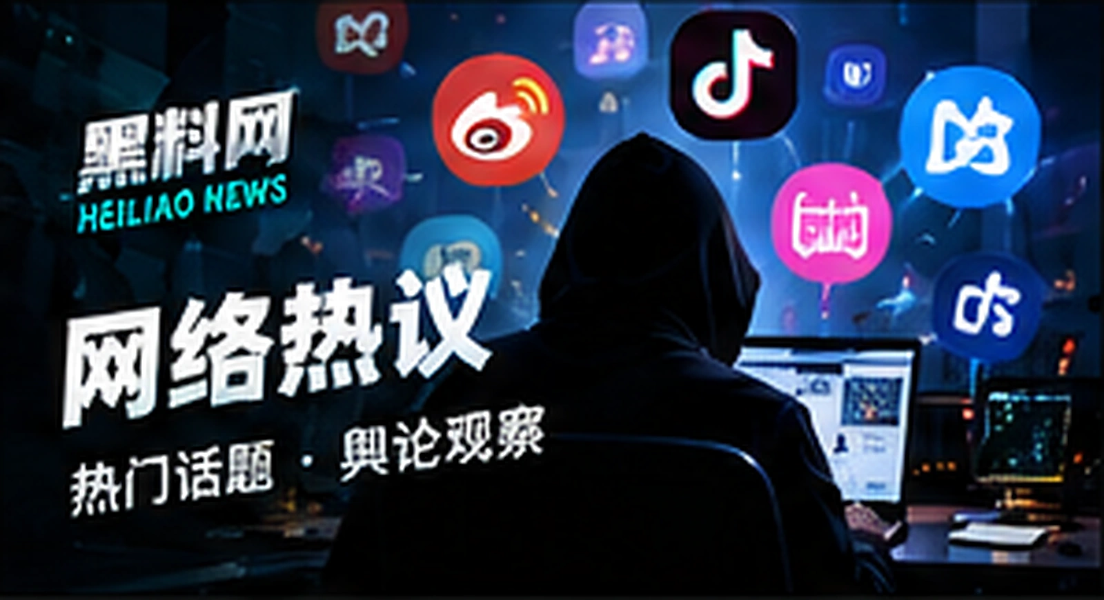 热点传播学主题概念配图